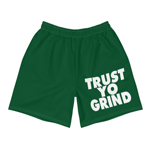 Trust Yo Grind Forest Athletic Shorts