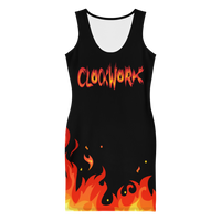 Clockwork Fire Sublimation Cut & Sew Dress