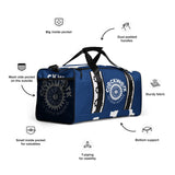 Blue Clockwork Duffle bag