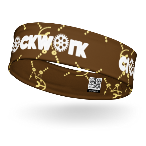 Clockwork Brown Headband