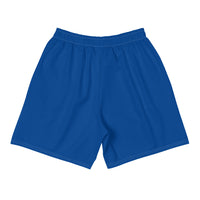 Royal Blue Trust Yo Grind Men's Athletic Long Shorts