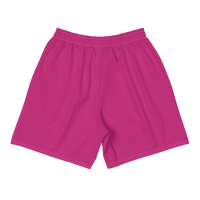 Trust Yo Grind Pink and Navy Men's Athletic Long Shorts