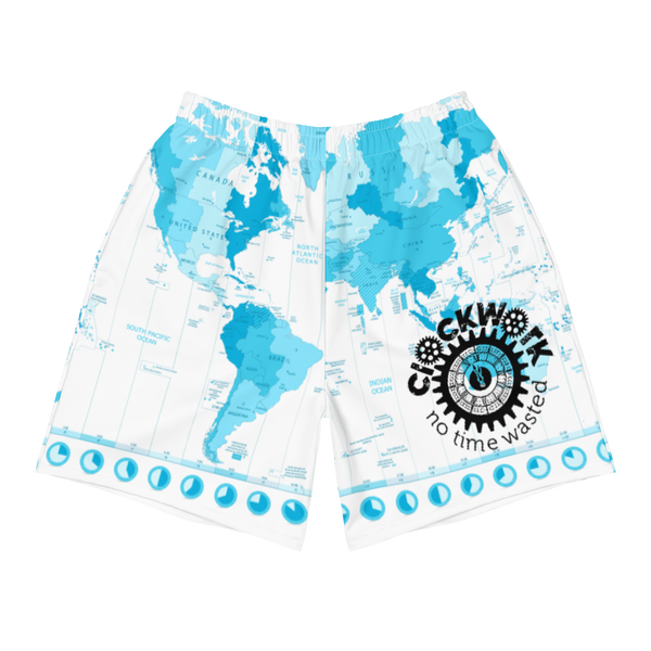 Worldwide Clockwork Men's Athletic Long Shorts