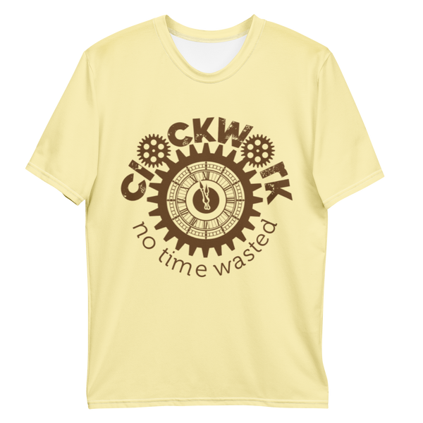 clockwork Light Brown Men's t-shirt