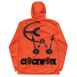 Orange And Black Clockwork Men’s windbreaker