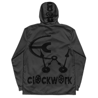 Clockwork Grey and Black windbreaker