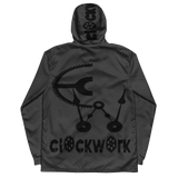 Clockwork Grey and Black windbreaker