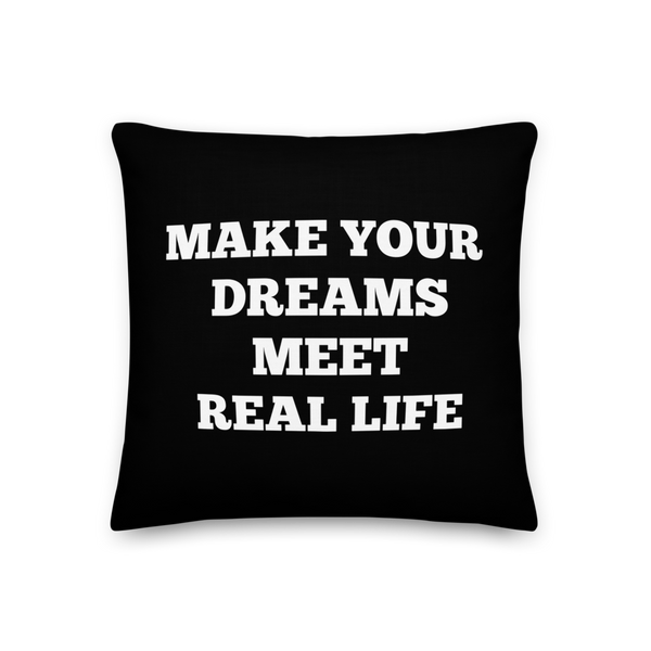 Clockwork Trust Yo Grind Dreams Premium Pillow