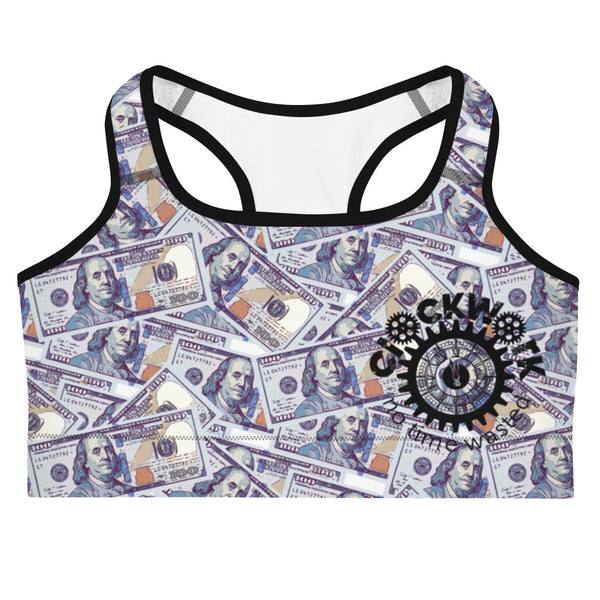 Clockwork Money  Sports bra