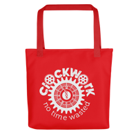 Clockwork Red Tote bag