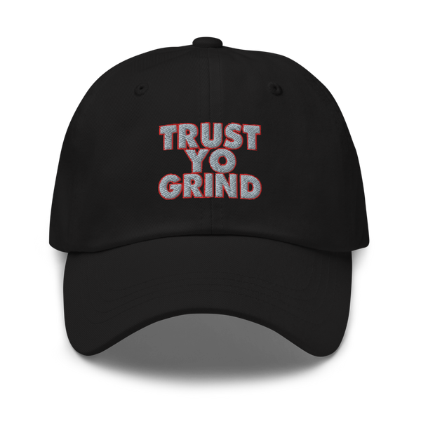 Trust Yo Grind Utility Black Dad hat