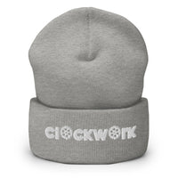 Clockwork Word  Cuffed skully hat