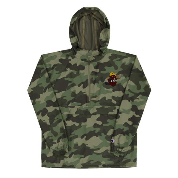 Clockwork Camo Beaver Embroidered Champion Packable Jacket