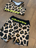 Cheetah print Clockwork Sports bra
