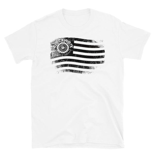 Clockwork Logo Flag Short-Sleeve Unisex T-Shirt