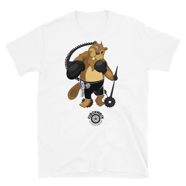 Clockwork Beaver Boxer Short-Sleeve Unisex T-Shirt