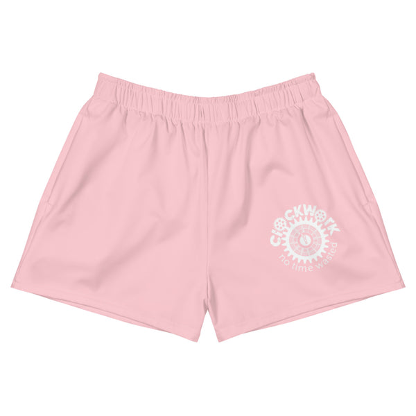Pink Clockwork Women's Athletic Short Shorts