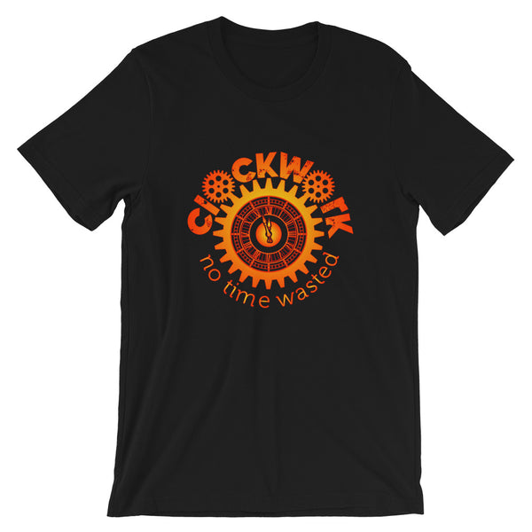 Clockwork Orange and Red Logo Black shirt Short-Sleeve Unisex T-Shirt