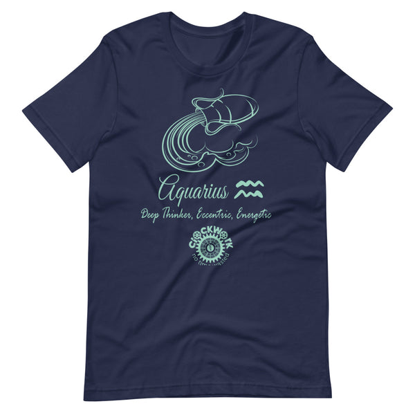 Clockwork Aquarius Short-Sleeve Unisex T-Shirt