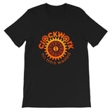 Clockwork Orange and Red Logo Black shirt Short-Sleeve Unisex T-Shirt