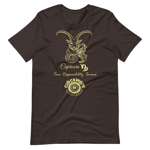 Clockwork Capricorn Short-Sleeve Unisex T-Shirt