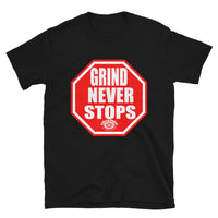 Grind Never Stops Clockwork Short-Sleeve Unisex T-Shirt