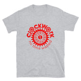 Red Clockwork Logo Short-Sleeve Unisex T-Shirt