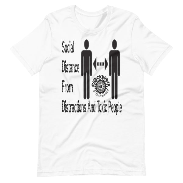 Clockwork Social Distancing Short-Sleeve Unisex T-Shirt