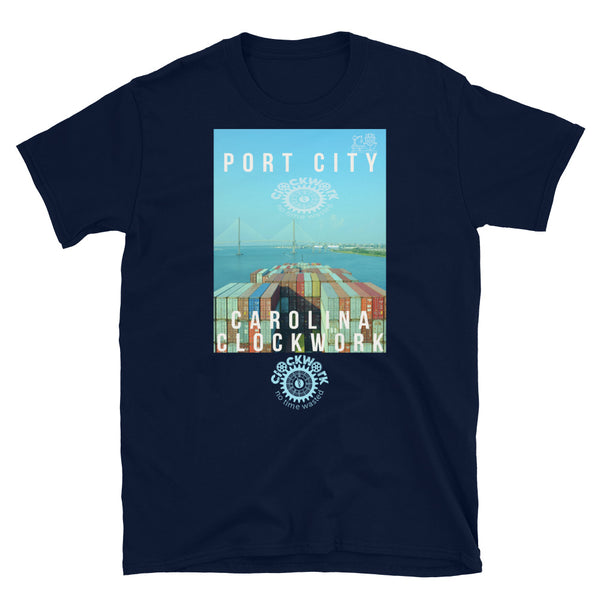 Port City Charleston Clockwork Short-Sleeve Unisex T-Shirt