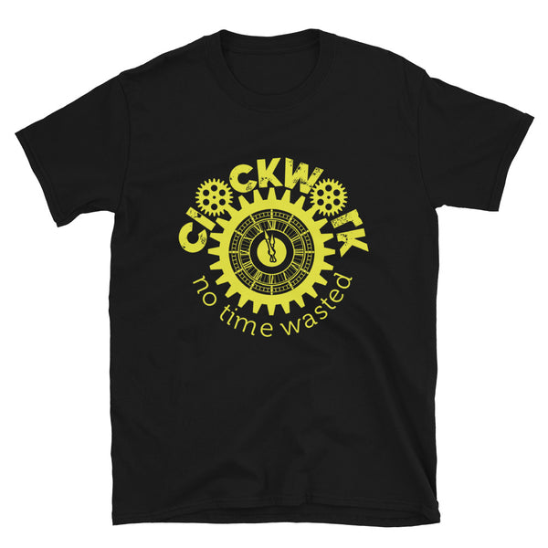 Clockwork Yellow Logo Short-Sleeve Unisex T-Shirt