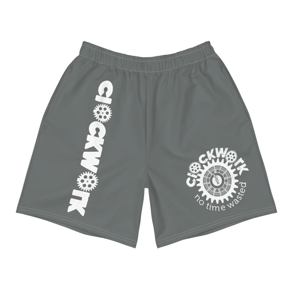 Clockwork Grey Men's Athletic Long Shorts