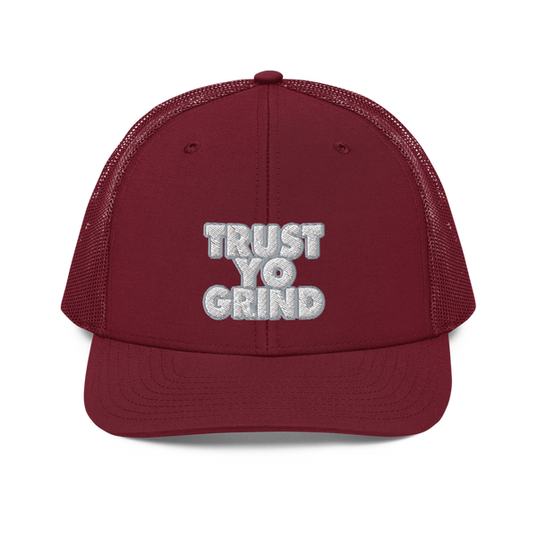 Trust Yo Grind Clockwork Trucker Hat